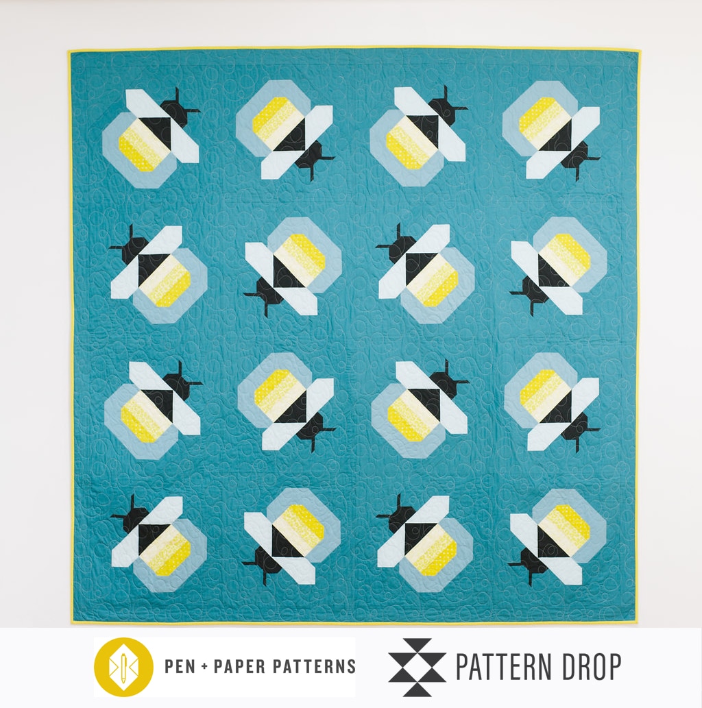 pattern drop july firefly quilt kit sewtopia