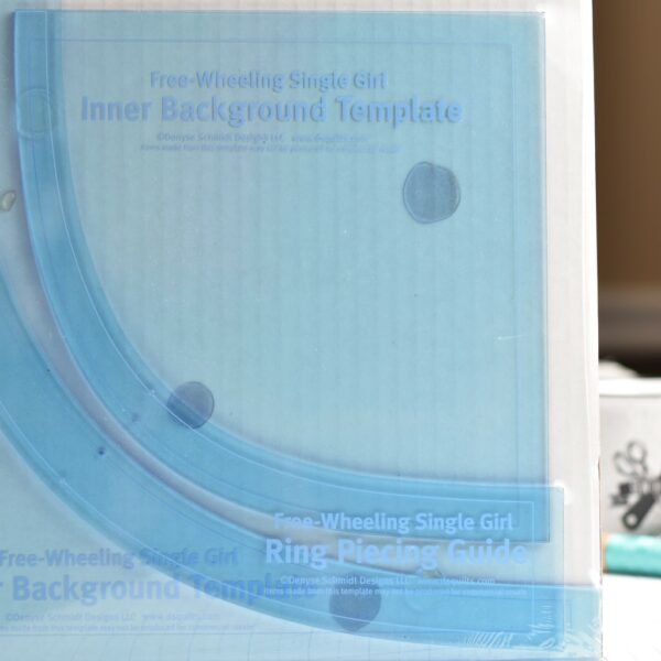 Free-Wheeling Single Girl Acrylic Templates