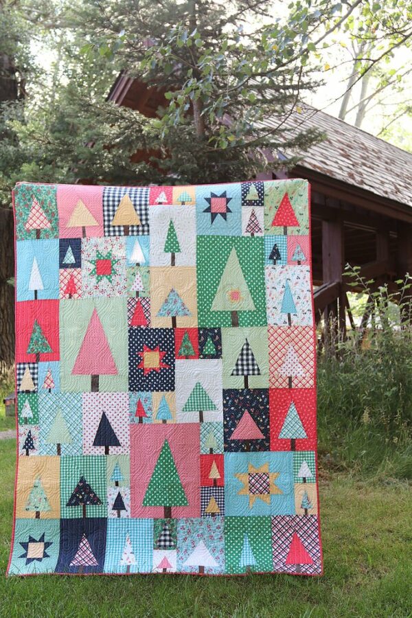 Diary of a Quilter - Pine Hollow Patchwork Forest Pattern - Image 4