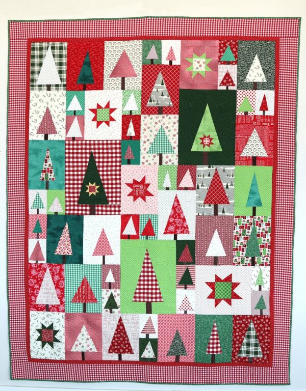 Diary of a Quilter - Pine Hollow Patchwork Forest Pattern - Image 5