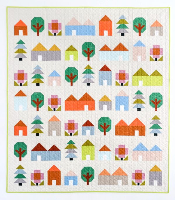 Pen + Paper Patterns - Tiny Town Quilt - Image 2