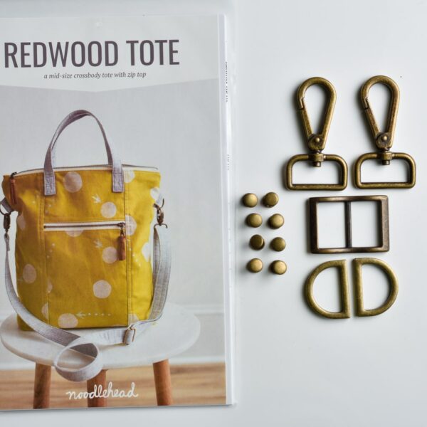 Noodlehead Redwood Hardware Kit - Image 6