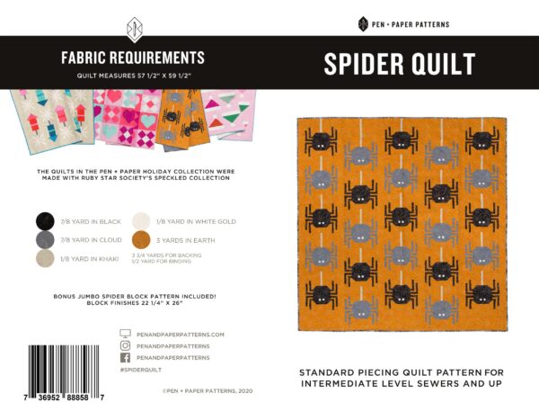 Pen + Paper Patterns - Spider