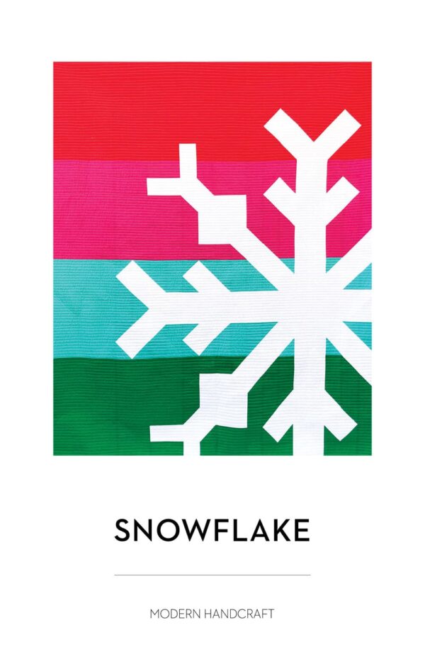 Modern Handcraft - Snowflake Quilt Pattern