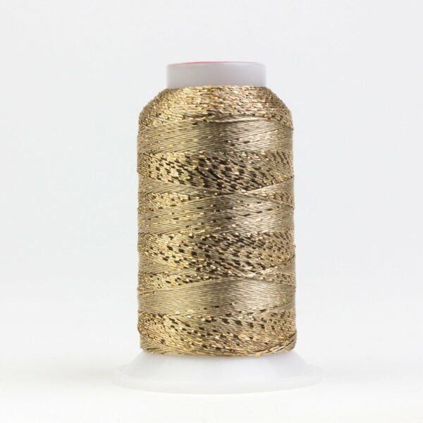Wonderfil Threads - GlaMore 12wt Rayon Metallic 274m Light Brass