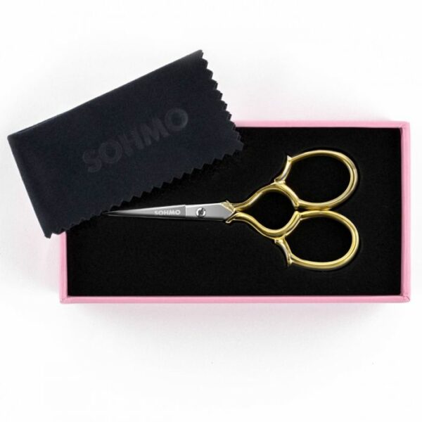 SOHMO - Lecco Scissors - 3 1/2" - Gold - Image 3