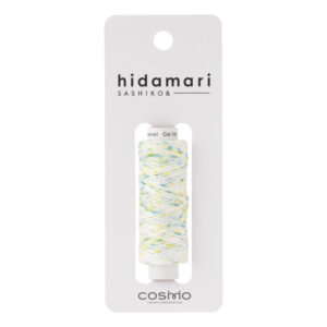 Cosmo - Hidamari Sashiko Speckle Thread Shaved Ice Yellow Green