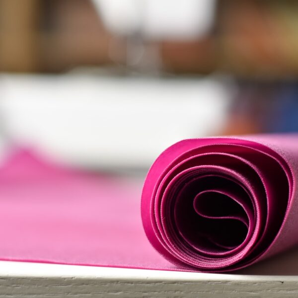 Wax Canvas Plum 1/2yd Cut - Image 2