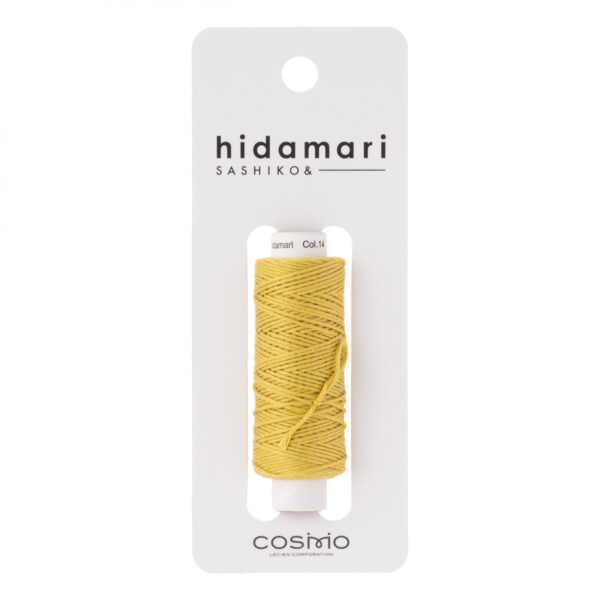 Cosmo - Hidamari Sashiko Solid Thread 30 Meters Olive