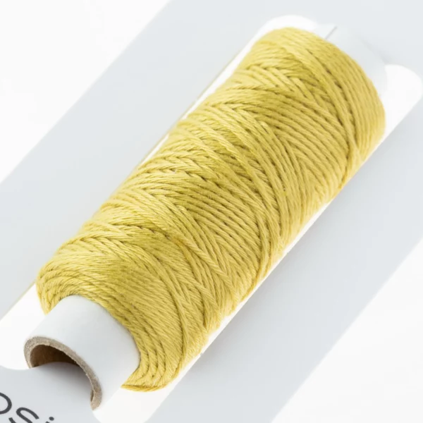 Cosmo - Hidamari Sashiko Solid Thread 30 Meters Olive - Image 3
