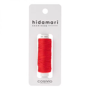 Cosmo - Hidamari Sashiko Solid Thread 30 Meters Watermelon