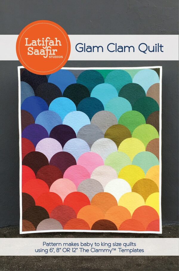 Latifah Saafir Studios Glam Clam Quilt Pattern