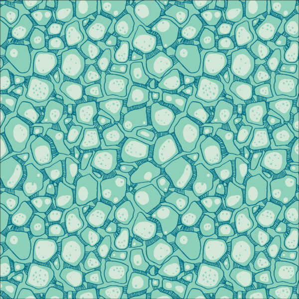 Cloud 9 Fabrics Sarah Watson Into the Woods Look Closer Blue (REMNANT)