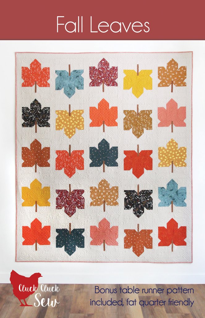 Cluck Cluck Sew Fall Leaves Pattern