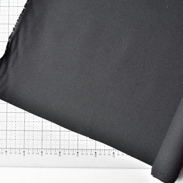Wax Canvas Black 1/2yd Cut