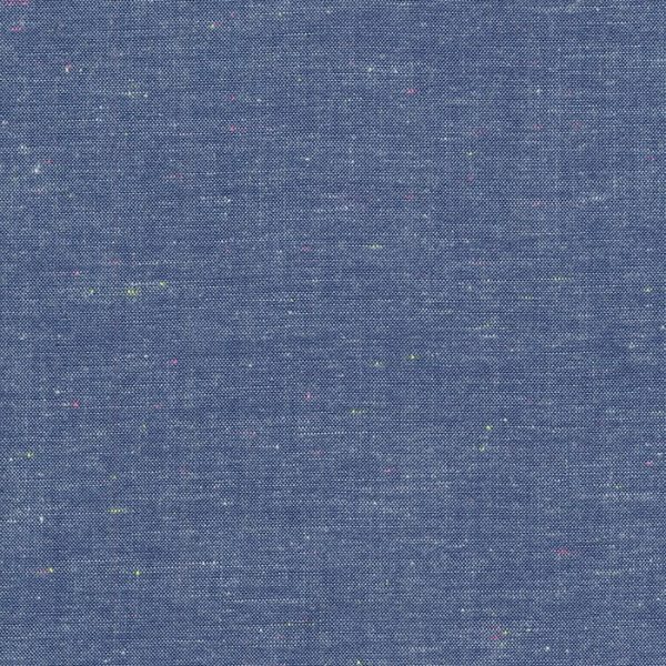 Robert Kaufman Fabrics Neon Neppy Chambray Royal