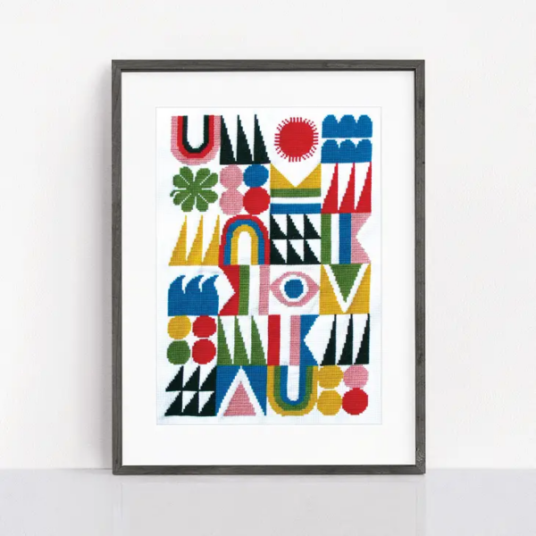 Lisa Congdon Brightside Cross Stitch Kit - Image 3