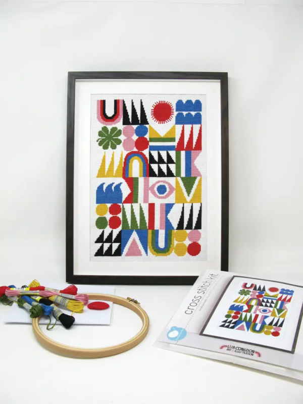 Lisa Congdon Brightside Cross Stitch Kit - Image 2