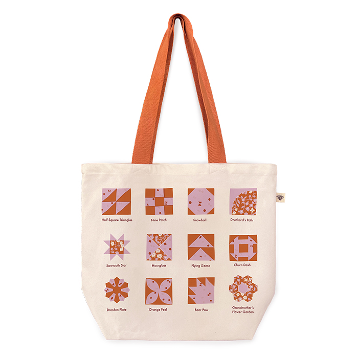 Ruby Star Society Kimberly Kight Patchwork Favorite Blocks Canvas Tote -  Sewtopia