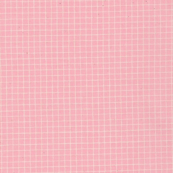 Robert Kaufman Fabrics Sevenberry Ki-Mama Grid Pink