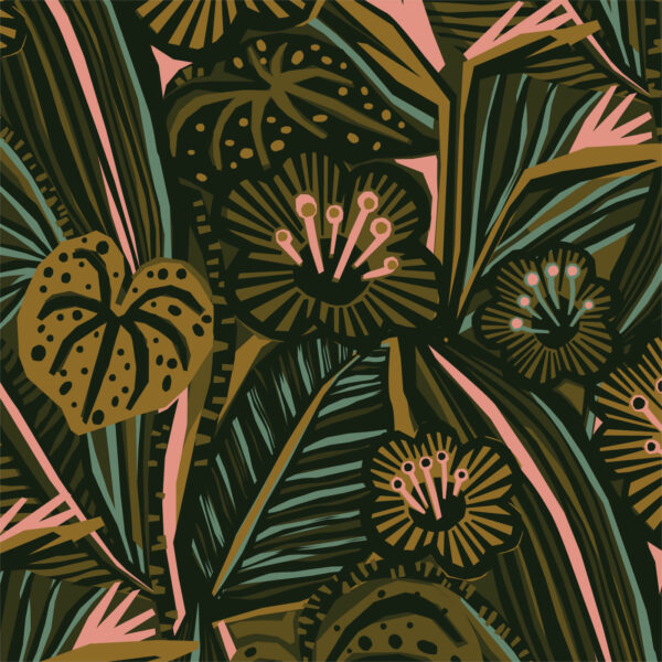 Cloud 9 Fabrics - Pip & Lo Wildscape Lotusland Rayon