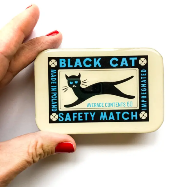 Firefly Notes Black Cat Notions Tin