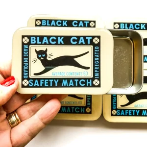 Firefly Notes Black Cat Notions Tin Large