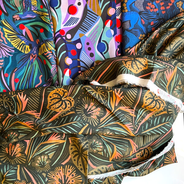 Cloud 9 Fabrics - Pip & Lo Wildscape Lotusland Rayon - Image 2
