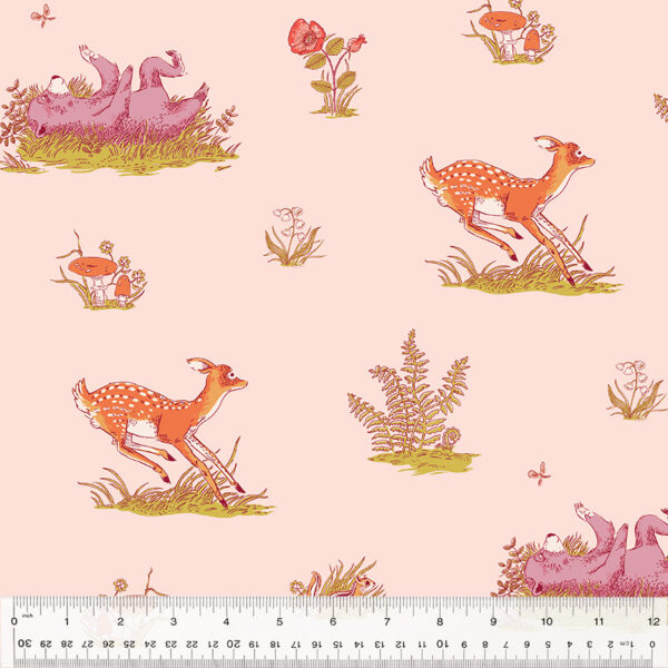 Windham Fabrics Heather Ross Forestburgh Beargrass Blush