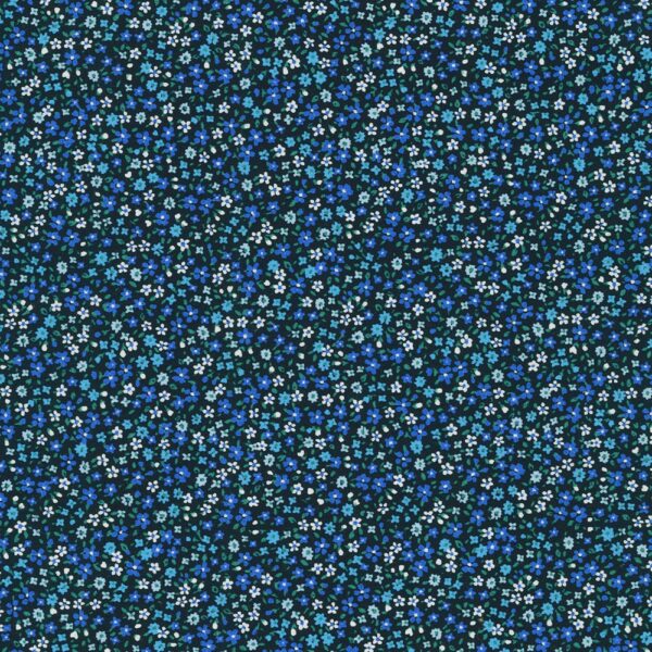 Robert Kaufman Fabrics Sevenberry Petite Garden Petite Flowers Black