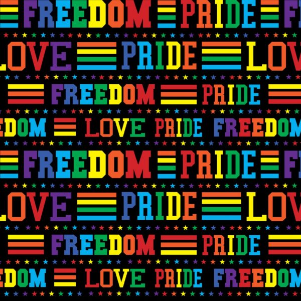 Freckle & Lollie Love to All Pride Celebration Black