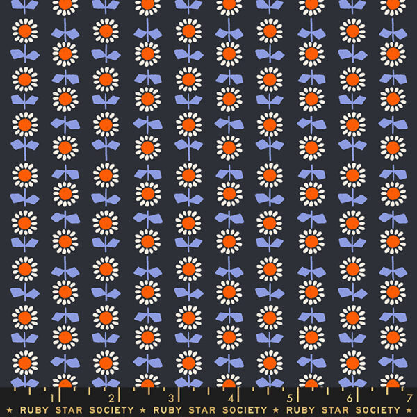 Ruby Star Society Alexia Marcelle Abegg Meadow Star Bloom Soft Black