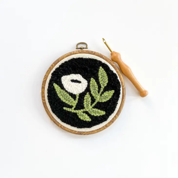The Urban Acres Modern Floral Punch Needle Kit - Image 3