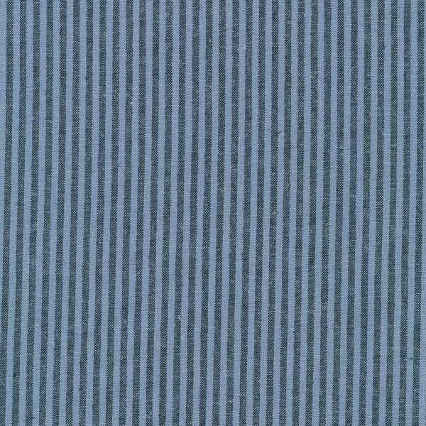 Robert Kaufman Fabrics Essex Yarn Dyed Classic Wovens 1/4" Stripe Denim