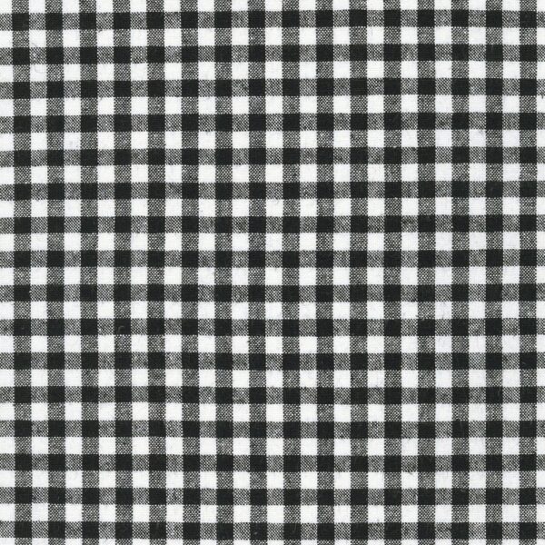 Robert Kaufman Fabrics Essex Yarn Dyed Classic Wovens Gingham Black
