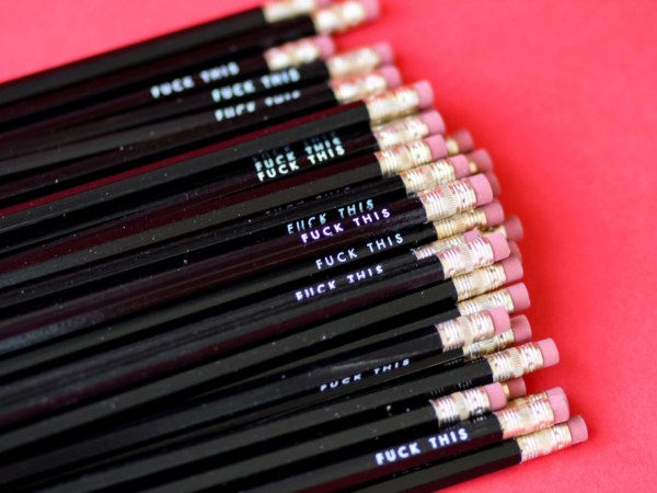 M.C Pressure Fuck This Pencil Set - Image 2