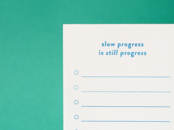 M.C Pressure Slow Progress Is Still Progress Notepad - Image 2