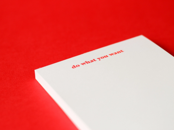 M.C Pressure Do What You Want Flat Printed Notepad - Image 3