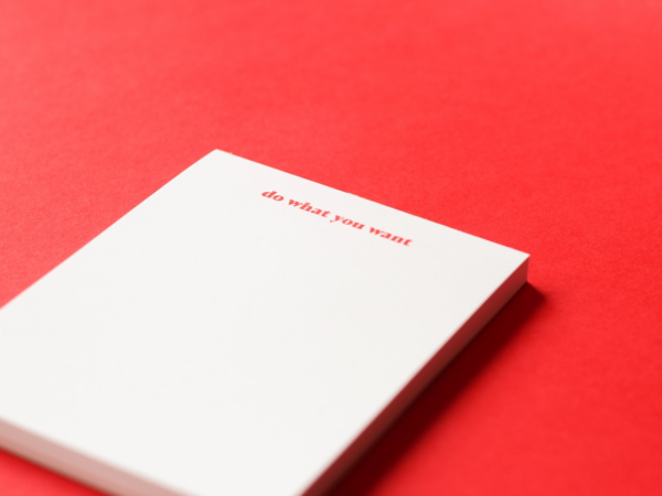 M.C Pressure Do What You Want Flat Printed Notepad - Image 2