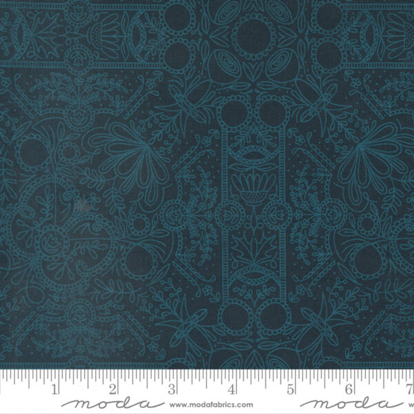 Moda Gingiber Quaint Cottage Lace Midnight