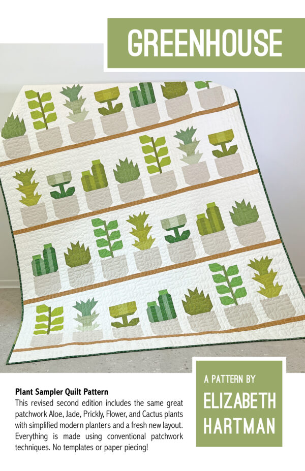 Elizabeth Hartman Greenhouse Lap Size Quilt Kit - Image 2