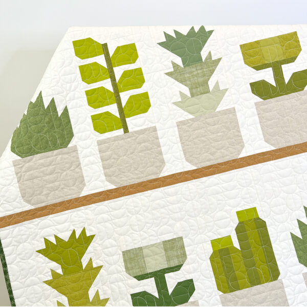 Elizabeth Hartman Greenhouse Lap Size Quilt Kit - Image 4