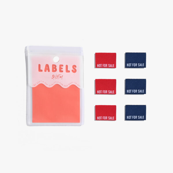 Kylie And The Machine 'Not For Sale' Woven Labels - Image 3