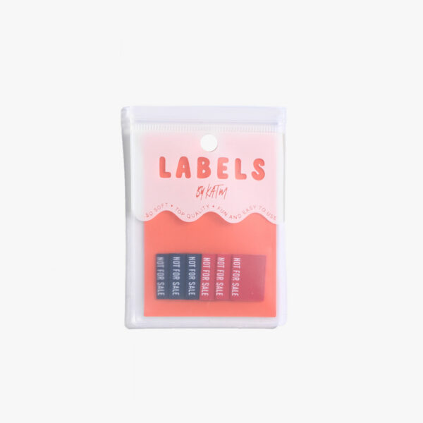 Kylie And The Machine 'Not For Sale' Woven Labels