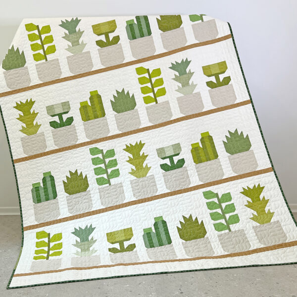 Elizabeth Hartman Greenhouse Lap Size Quilt Kit - Image 5