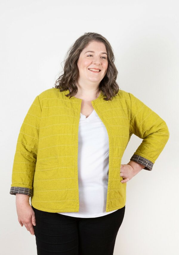 Grainline Studio Tamarack Jacket Sizes 14-30 - Image 4