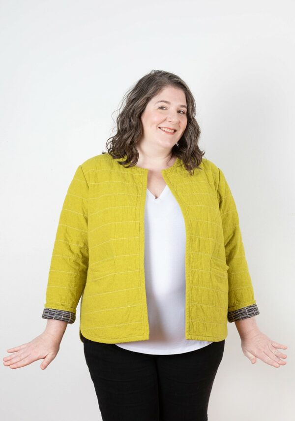 Grainline Studio Tamarack Jacket Sizes 14-30 - Image 3