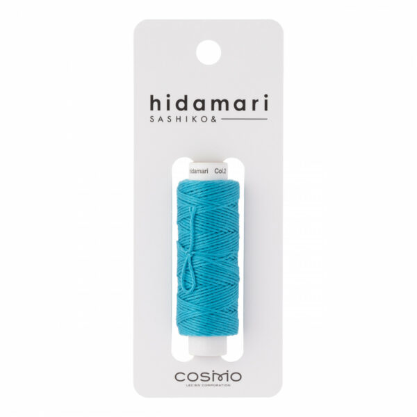 Cosmo - Hidamari Sashiko Solid Thread 30 Meters Caribbean Sea