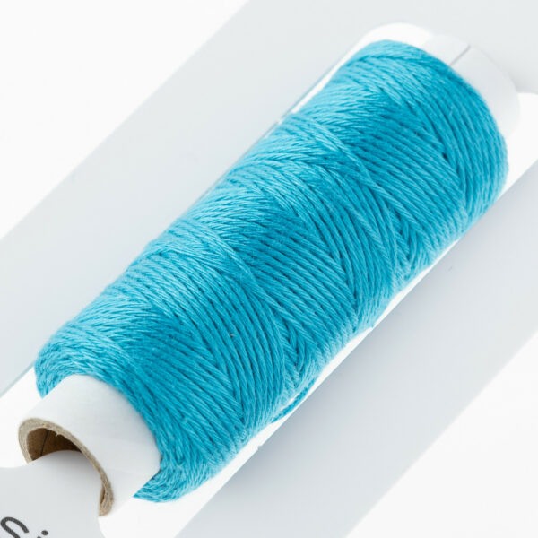 Cosmo - Hidamari Sashiko Solid Thread 30 Meters Caribbean Sea - Image 3