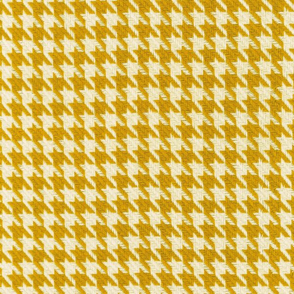 Robert Kaufman Fabrics Loomcraft Plaid Yarn Dyed Houndstooth Mustard